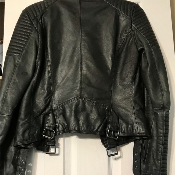 Faux Leather Moto Jacket - Picture 2 of 3